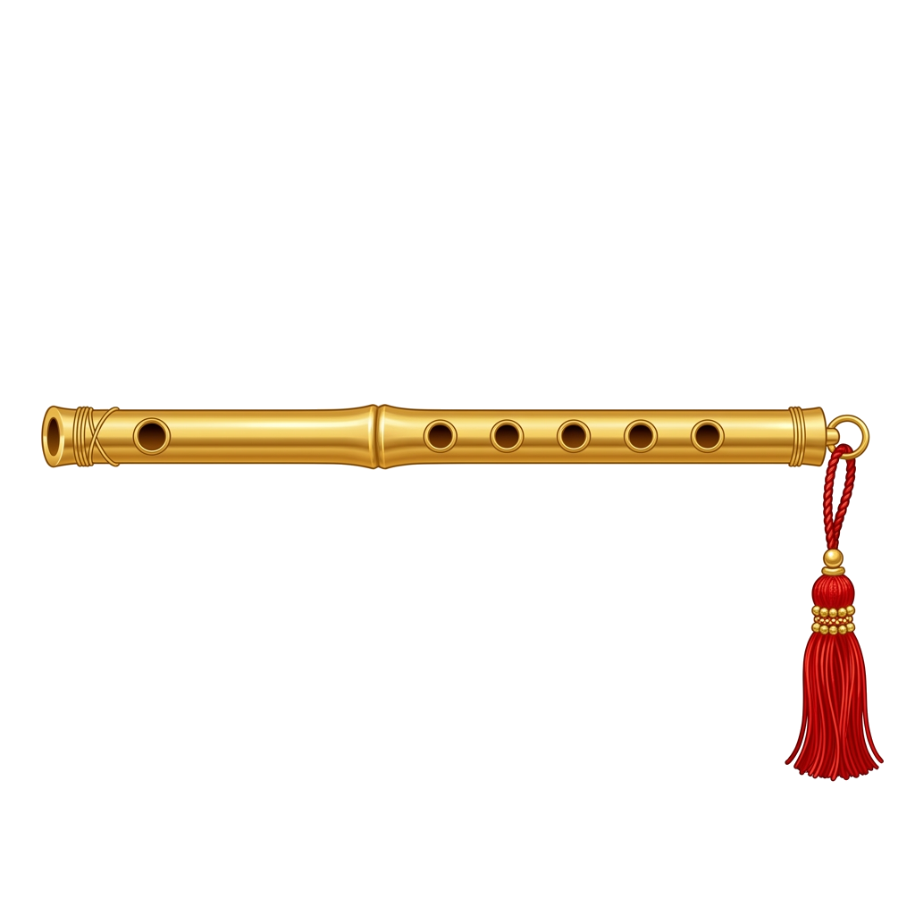 Golden Bamboo Flute
